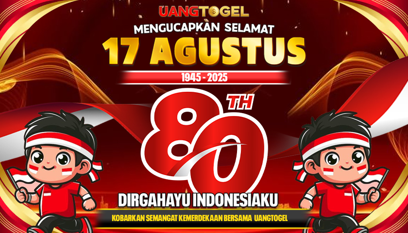 Kami Keluarga Besar 𝐔𝐀𝐍𝐆𝐓𝐎𝐆𝐄𝐋   Mengucapkan SELAMAT 𝐇𝐀𝐑𝐈 𝐊𝐄𝐌𝐄𝐑𝐃𝐄𝐊𝐀𝐀𝐍 𝐑𝐈 𝐊𝐄-𝟖𝟎𝐓𝐇 🇮🇩🇮🇩